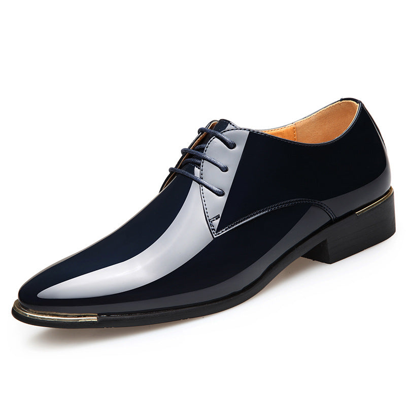 Chaussure Homme en Cuir Verni