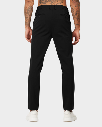 Pantalon de Costume Homme en Tailleur Capri [Tissu Premium]